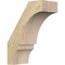 Ekena Millwork 6"W x 12"D x 16"H Balboa Rough Sawn Knee Brace, Douglas Fir BRC06X12X16BOA00RDF - alternate 1
